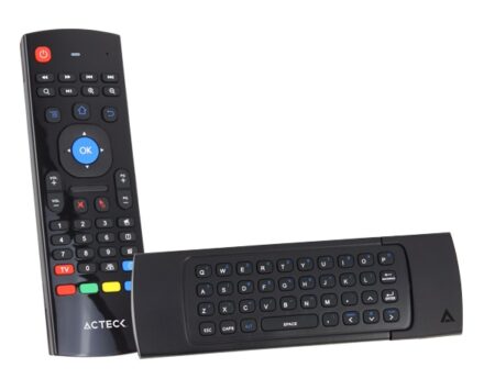 Control Remoto Para Pantalla Con Teclado Qwerty Acteck AC-927000 – Negro