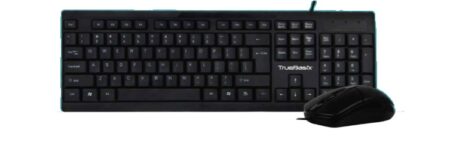 Kit Teclado Estándar Y Mouse Acteck AC-928984 – Estándar, 105 Teclas, Negro