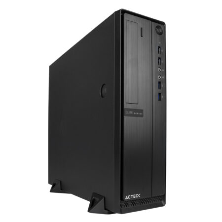 Gabinete Acteck Lubeck Gs660 Micro Desktop Slim Micro ATX Y Mini Itx USB 3.0 Fuente 500W 1 Vent –