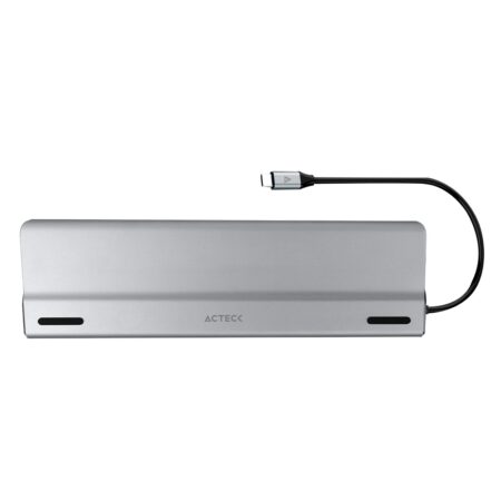 Docking Station USB C 14 En 1 Port X Dh690 Acteck AC-932950 – USB C, Windows / Macos / Linux, Blanco