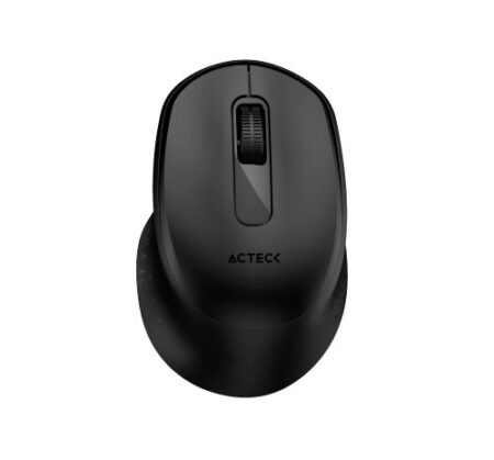 Mouse Inalambrico Acteck Optimize Edge Mi460 1600Dpi/2 Botones + 1Xbat Aa Incluida/USB-A/Color Negro/AC-934091
