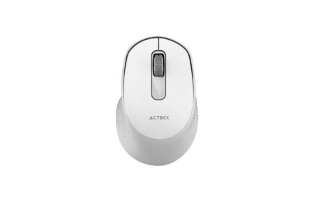 Mouse Inalambrico Acteck Optico Optimize Ergo Mi470, 1600 Dpi, USB-A, Color Blanco, AC-934152