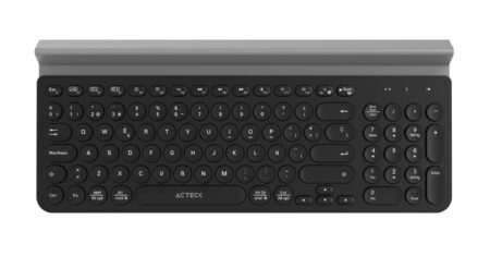 Teclado Multidispositivo Ti695 2.4Ghz 3 Modos Bt 2 Bat Incl Negro