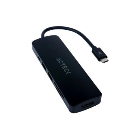 Hub USB-C Acteck Gate 6 Dh660/1Xhdmi/1Xusb A 3.0/1Xusb A 2.0/AC-934619