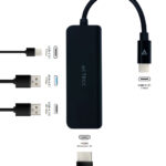 Docking Station 4 En 1 Gate 4P Dh645 Acteck -