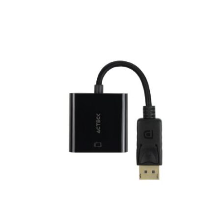 Adaptador De Video Acteck Shift Plus Ah435/Displayport Macho A HDMI Hembra/4K/Negro/AC-934763