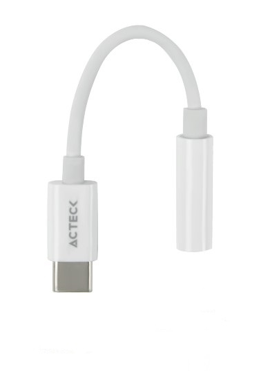 Adaptador De Audio USB-C A Jack 3.5 Mm Acteck AC-934831 Shift Plus Aa405/Para Auriculares