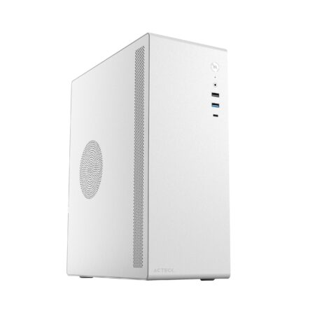 Gabinete Acteck AC-935159 – Micro-Tower, Pc, Metal, Plástico, Itx, Micro ATX, Blanco