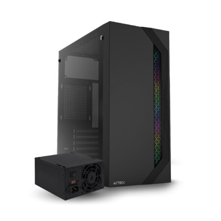 Gabinete Acteck Media Torre Viken Gm434 / Max Mb ATX Fuente ATX