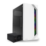 Gabinete Acteck Viken Gm434/Ventana Rgb/Midi-Tower/ATX/Micro-ATX/Mini-Itx/USB 2.0/Con Fuente De 500W/Color Blanco, AC-935708