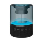 Bocina Portatil Inalambrica Acteck Glee Pure Ap30/Bluetooth 5.2/Negro/5W + Alimentacion Tipo-C/Iluminacion LED Rgb, AC-936422