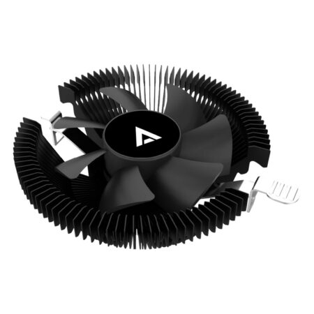 Disipador Acteck Polar Cp Vc100, AC-936736, 80Mm, 2200Rpm, Silencioso 22Db, Flujo De Aire 27 Cfm, Conector Small 3 Pin, Negro
