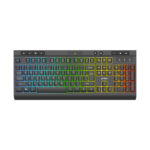 Teclado Alámbrico LED Aurean Pro Ta477G Acteck Advanced Series -