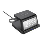 Cargador Con Reloj Para Escritorio Energon S Mate Ci730 Acteck -