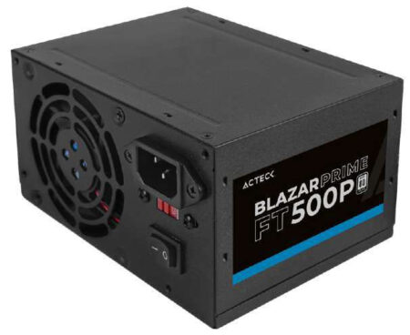 Fuente De Poder Blazar Prime Acteck Ft500P 500W. Ventilador: 80Mm. –