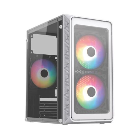 Gabinete Mini Torre Acteck Doom Pro Crystal Gi730C Factor: Micro ATX – Mini Itx, Puertos: 1 USB 2.0 1 USB 3.0 Puerto Dual 3.5Mm