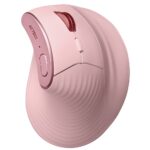 Mouse Inalambrico Vertical Acteck Virtuos Fitt Pro Mi770 2400Dpi/8 Botones+Scroll/Bluetooth/Color Rosa/AC-939638