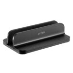 Soporte Vertical P/Laptop 11"-17" Acteck Vault Stow Bn430/Aluminio/Soporta 5Kg/Anchura Ajustable 45Mm/Color Negro/AC-939744