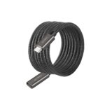 Cable Extension USB-C A USB-C 3.1 Acteck Linx Plus Ce414/60Cm/Nylon Trenzado/Color Negro/AC-939782