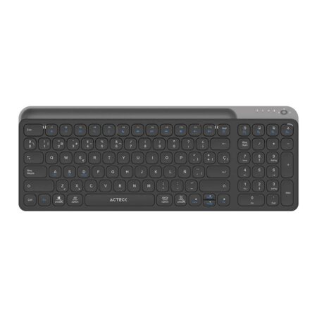 Teclado Inalámbrico Multidispositivos Inspire Trek Ti747 AC-940108 Acteck Elite Series Bluetooth 5.1 – Dongle 2.4 Mhz