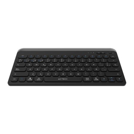 Teclado Inalambrico Acteck Inspire Trek Ti737 Tamaño 65%/Teclas De Membrana/Español/Color Negro/AC-940122