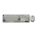 Kit Teclado Y Mouse Inalámbricos 2.4Hz Creator Chic K-Colors Mk485 Advanced Series Teclado Inalambrico Dongle 2.4Mhz - Rango 10M, 105 Teclas