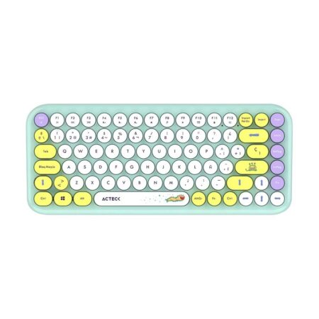 Kit Teclado Y Mouse Inalámbricos 2.4Hz Creator Chic K-Colors Mk480 Advanced Series Teclado Inalambrico Dongle 2.4Mhz – Rango 10M