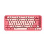 Kit Teclado Y Mouse Inalambrico Acteck Creator Chic K- Colors Mk480, Color Rojo, 2.4 Mhz, Diseño Vanguardista, Teclas De Membrana, AC-940245