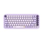 Kit Teclado Y Mouse Inalambrico Acteck Creator Chic K- Colors Mk480, Color Violeta, 2.4 Mhz, Diseño Vanguardista, Teclas De Membrana, AC-940252