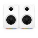 Bocinas Tipo Estudio Dynamic Exact R Bs700 Elite Series - Sonido Estereo 2.0, Potencia 50W Rms, Color Blanco. Br-940825