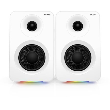 Bocinas Tipo Estudio Dynamic Exact R Bs700 Elite Series – Sonido Estereo 2.0, Potencia 50W Rms, Color Blanco. Br-940825