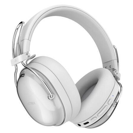 Audífonos Inalámbricos Bluetooth Luxe Pure Hp730 Acteck Elite Series Cancelación De Ruido Activo Hibrido – Color Blanco. AC-940887