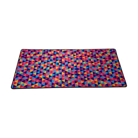 Mouse Pad Vibe Flow Kaleido Mt464M Acteck Advanced Series Tela + Goma – Medidas 80Cm X 35Cm