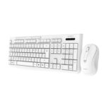 Kit Teclado Y Mouse Inalambrico Acteck AC-941785 Creator Prime Mk225/1600Dpi/Membrana//Baterias Incluidas/Color Blanco