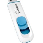 Adata Ubs 32Gb C008 Blanco + Azul Retractil Ac008-32G-Rwe