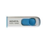 Memoria USB 64Gb Adata C008 Blanco/Azul Ac008-64G-Rwe