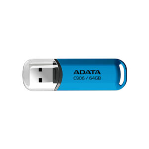 MEMORIA USB 64GB ADATA AC906-64G-RWB C906, USB 2.0, COLOR AZUL