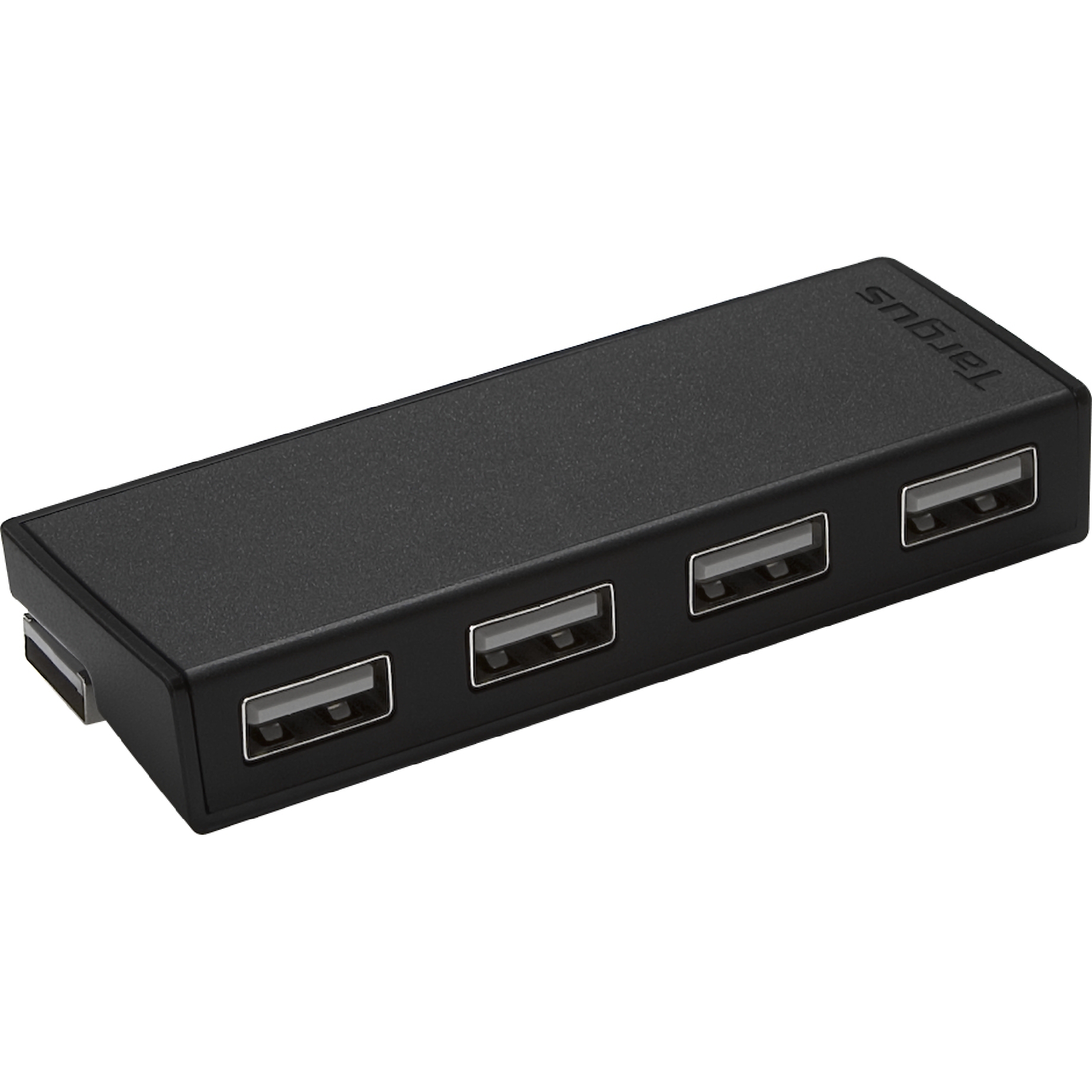 Hub 4 Puertos Usb 2.0 Windows Y Mac Alimentacion Usb Negro