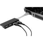 Hub 4 En 1 Targus Ach114Us 4 Puertos USB 2.0, 480 Mbit/S