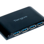 Hub 4 Puertos USB 3.0 Windows Y Mac Alimentacion USB Negro