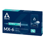 Pasta Termica Arctic Cooling Mx-6 4G Actcp00084A/-50 -150°C/Con 6 Toallitas Limpiadoras