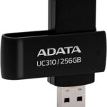 Memoria USB 3.2 64Gb Adata Uc300 Negro/Verde, Acho-Uc300-64G-Rbk/Gn
