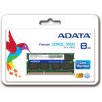 Memoria Sodimm Ddr3L Adata 8Gb 1600Mhz Adds1600W8G11-S