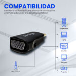 Convertidor De HDMI A VGA Vorago Adp-208