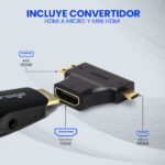 Convertidor De HDMI A VGA Vorago Adp-208