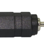 Adaptador De Audio AOC 2.5Mm Macho - 3.5Mm Hembra, Negro, Adp-30A3-09300