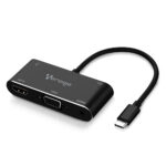 Convertidor Vorago 5 En 1 Adp-350 USB Tipo C A HDMI, VGA, USB 3.0, Jack 3.5Mm, Pd