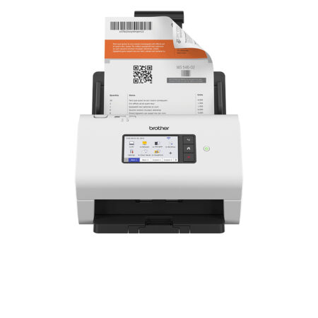 Scanner Brother Duplex, Color, 600 X 600Dpi, USB 3.0, Blanco/Negro, Ads-4900W