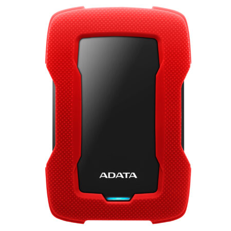 D. Duro Externo USB 3.1 1Tb Adata Ahd330-1Tu31-Crd Hd330 2.5”/Color Rojo/Negro