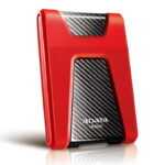 D. Duro Externo USB 3.0 De 1Tb Adata Hd650 Rojo De 2.5", Ahd650-1Tu3-Crd
